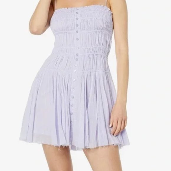 Free People Dresses & Skirts - Free People Lausanne dress PURPLE SMALL